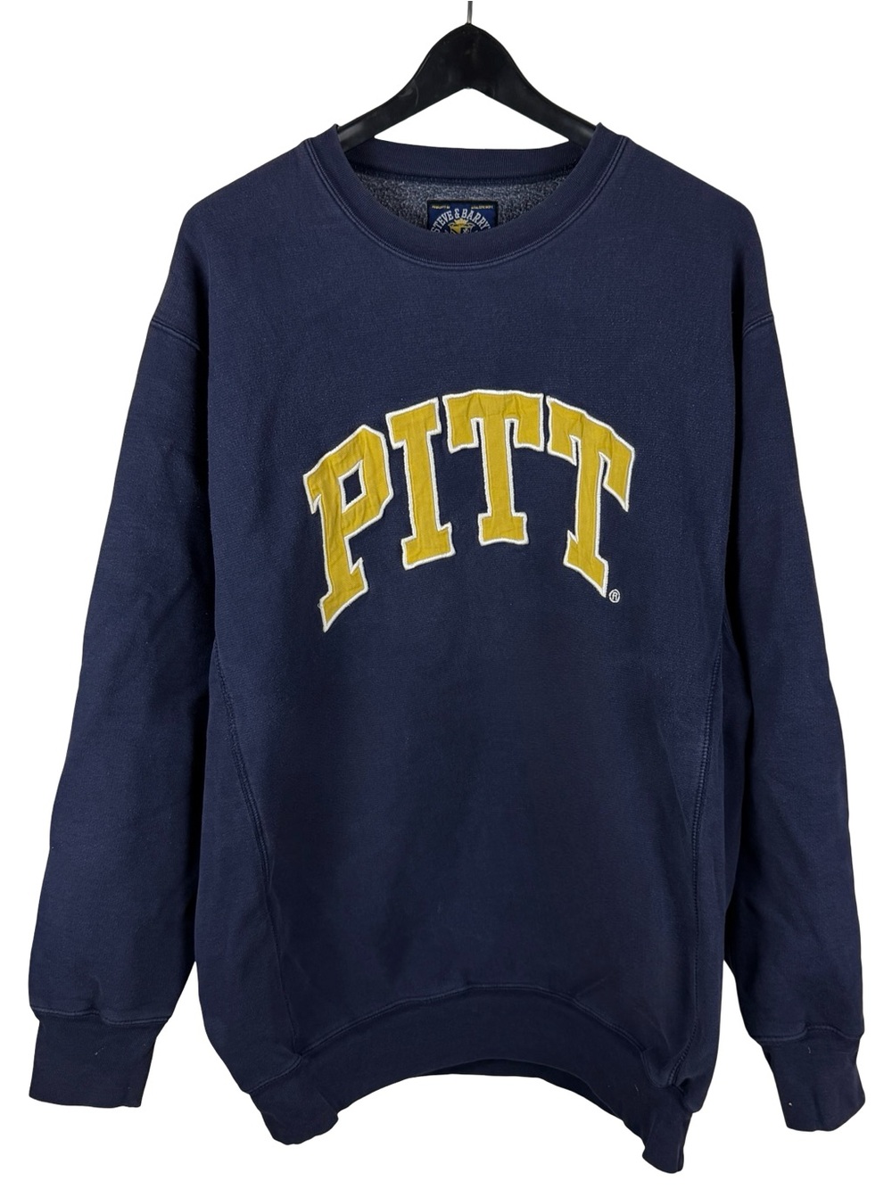 Vintage 2000s Steve & Barry’s Pitt Panthers Heavyweight Sweatshirt Size XL